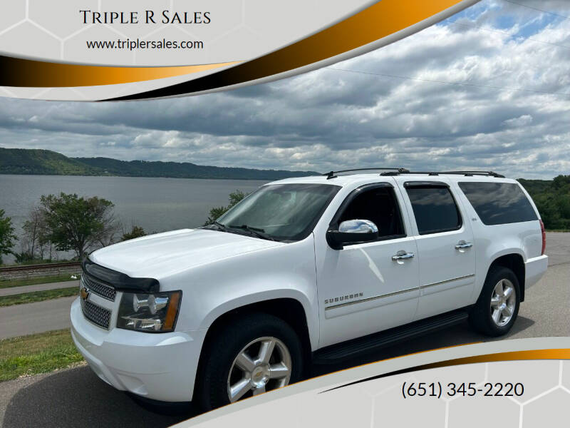 2014 Chevrolet Suburban for sale at Triple R Sales in Lake City MN