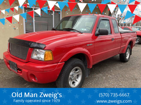 2001 Ford Ranger for sale at Old Man Zweig's in Plymouth PA