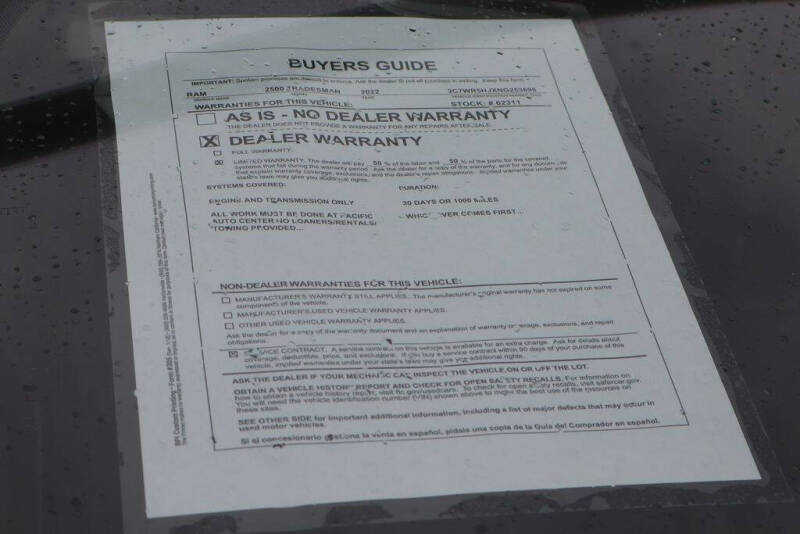 2022 RAM 2500 Tradesman