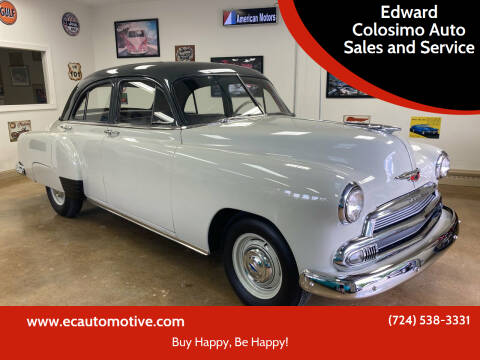 1951 Chevrolet Styleline for sale at Edward Colosimo Auto Sales and Service in Evans City PA