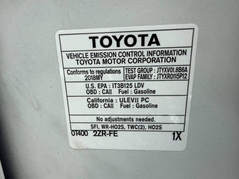 2018 Toyota Corolla LE