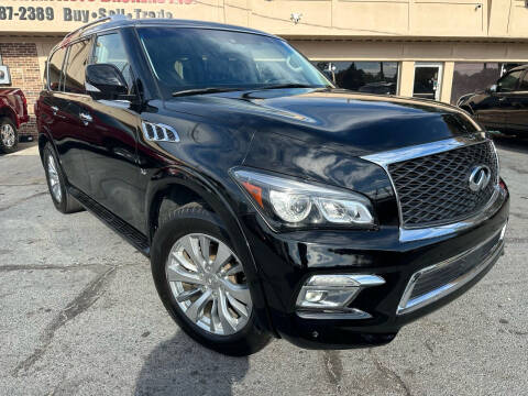 2017 Infiniti QX80 for sale at North Georgia Auto Brokers in Snellville GA