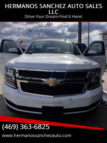 2018 Chevrolet Tahoe for sale at HERMANOS SANCHEZ AUTO SALES LLC in Dallas TX