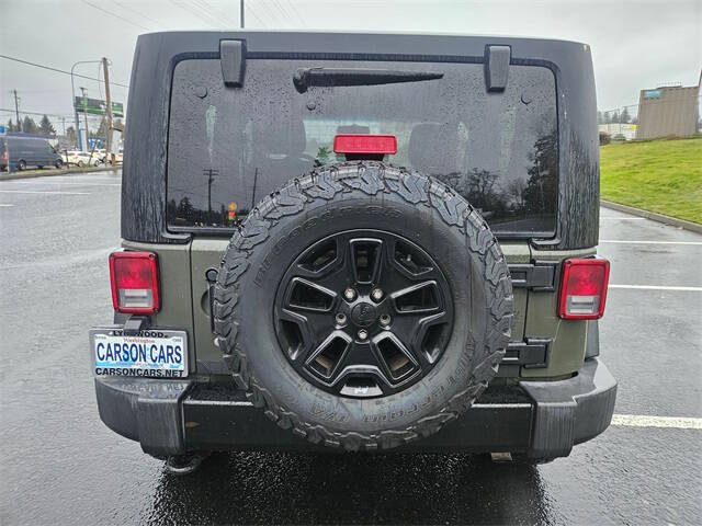 2015 Jeep Wrangler Willys Wheeler Edition