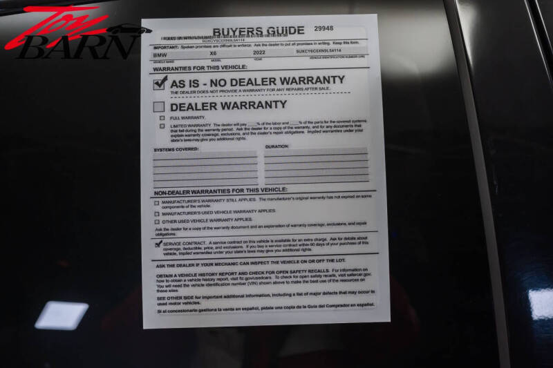 2022 BMW X6 xDrive40i