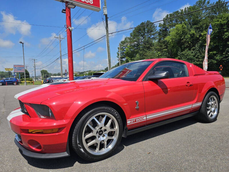 Used 2008 Ford Mustang Shelby GT500 with VIN 1ZVHT88S285183461 for sale in Kingsport, TN
