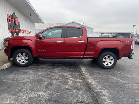 2015 GMC Canyon for sale at B & W Auto in Campbellsville KY