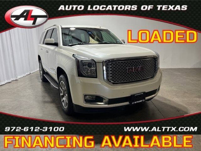 2015 GMC Yukon for sale at AUTO LOCATORS OF TEXAS in Plano TX