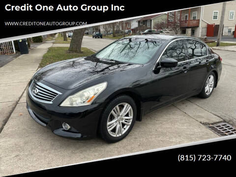 2013 Infiniti G37 Sedan for sale at Credit One Auto Group inc in Joliet IL