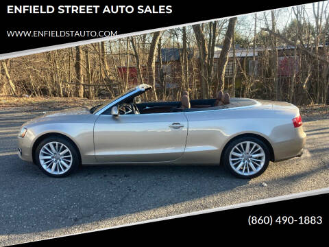 2011 Audi A5 for sale at ENFIELD STREET AUTO SALES in Enfield CT