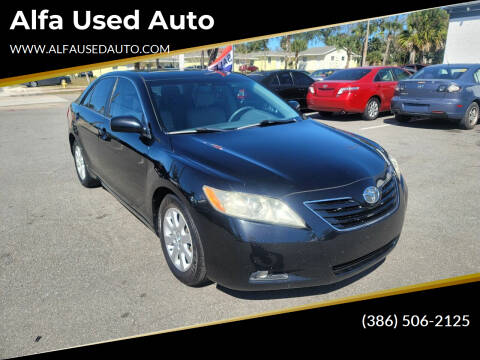2009 Toyota Camry for sale at Alfa Used Auto in Holly Hill FL