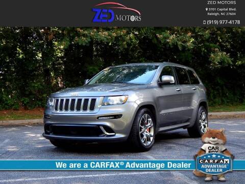 2012 Jeep Grand Cherokee for sale at Zed Motors in Raleigh NC