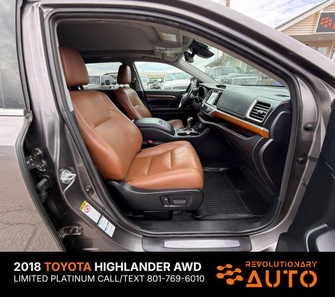 2018 Toyota Highlander Limited Platinum