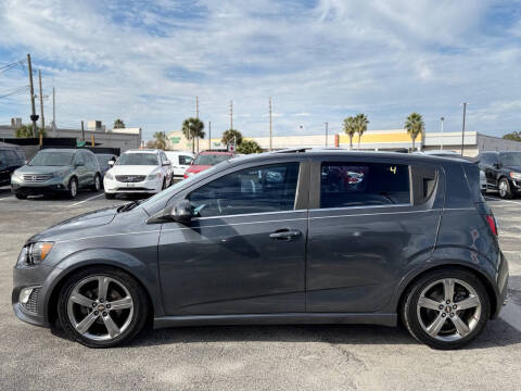 2013 Chevrolet Sonic RS Manual