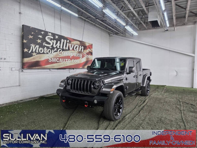 2021 Jeep Gladiator for sale at SULLIVAN MOTOR COMPANY INC. in Mesa AZ