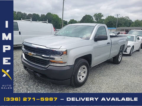 2016 Chevrolet Silverado 1500 for sale at Impex Auto Sales in Greensboro NC
