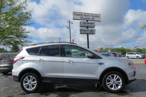 2018 Ford Escape for sale at FAMILY AUTO CENTER in Greenville NC