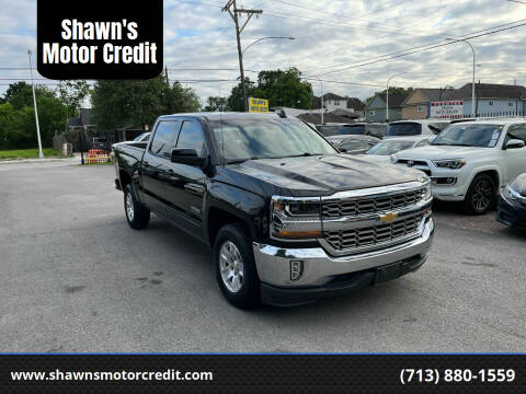 2018 Chevrolet Silverado 1500 for sale at Shawn's Motor Credit in Houston TX