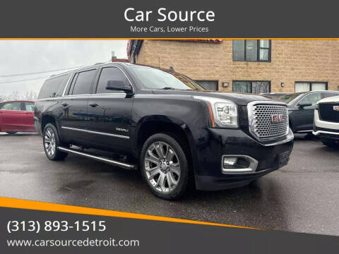 2015 GMC Yukon XL for sale at Car Source in Detroit MI