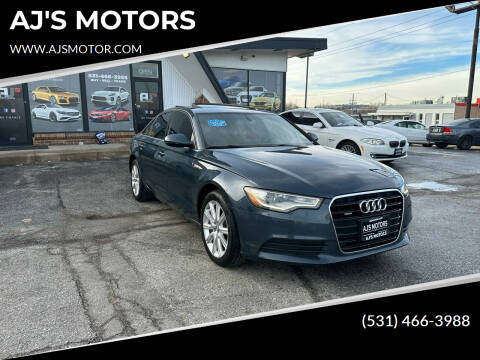 2013 Audi A6 for sale at AJ'S MOTORS in Omaha NE
