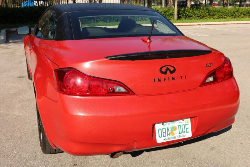 2010 Infiniti G37 Convertible