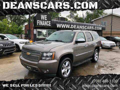 2013 Chevrolet Tahoe for sale at DEANSCARS.COM in Bridgeview IL