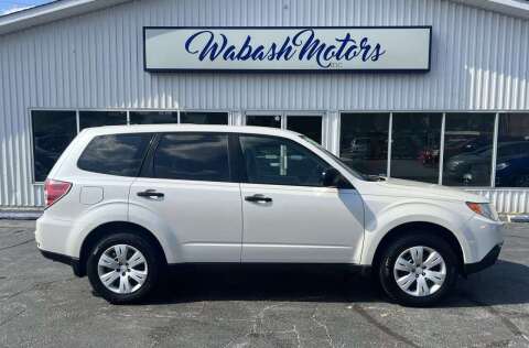 2009 Subaru Forester for sale at Wabash Motors in Terre Haute IN