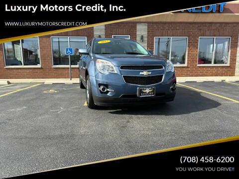 2012 Chevrolet Equinox for sale at Luxury Motors Credit, Inc. in Bridgeview IL