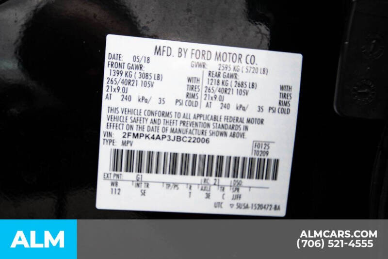 2018 Ford Edge Sport