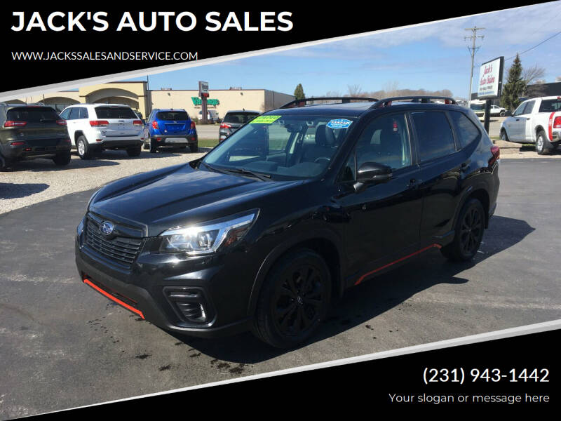 2019 Subaru Forester for sale at JACK'S AUTO SALES in Traverse City MI
