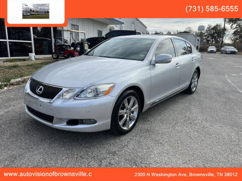 2010 Lexus GS 350 for sale at Auto Vision Inc. in Brownsville TN