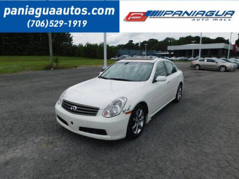 2005 Infiniti G35 for sale at Paniagua Auto Mall in Dalton GA