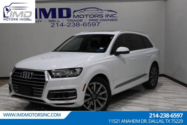 2018 Audi Q7 for sale at IMD MOTORS, INC in Dallas, TX