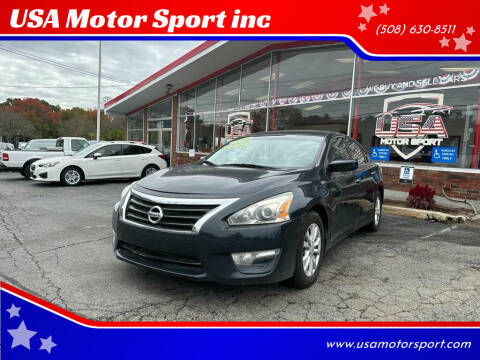 2014 Nissan Altima for sale at USA Motor Sport inc in Marlborough MA