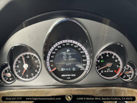 2010 Mercedes-Benz E-Class E 63 AMG