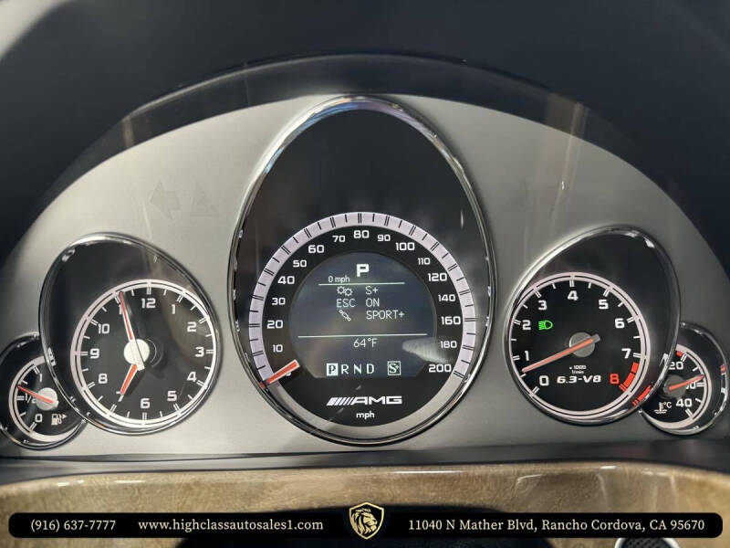 2010 Mercedes-Benz E-Class E 63 AMG