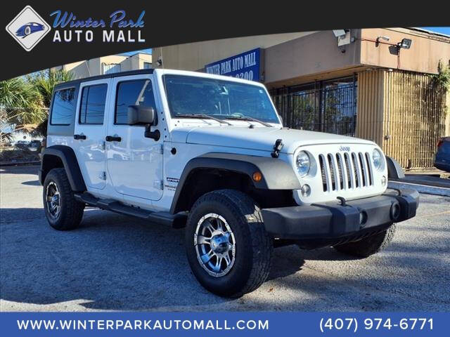 2016 Jeep Wrangler Unlimited for sale at Winter Park Auto Mall in Orlando, FL