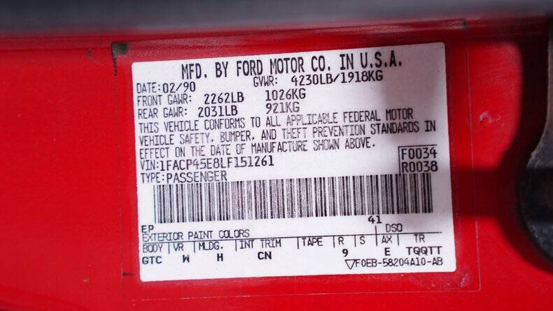 1990 Ford Mustang GT