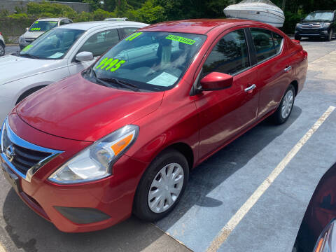 2017 Nissan Versa for sale at TOP OF THE LINE AUTO SALES in Fayetteville NC