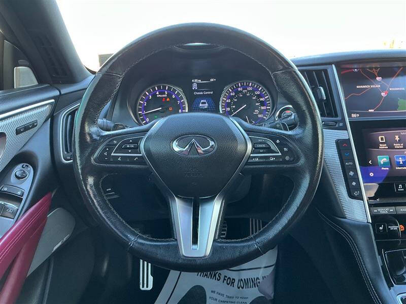 2017 Infiniti Q60 Red Sport 400