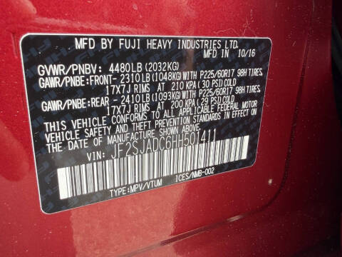 2017 Subaru Forester 2.5i Premium