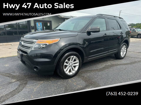 2015 Ford Explorer for sale at Hwy 47 Auto Sales in Saint Francis MN