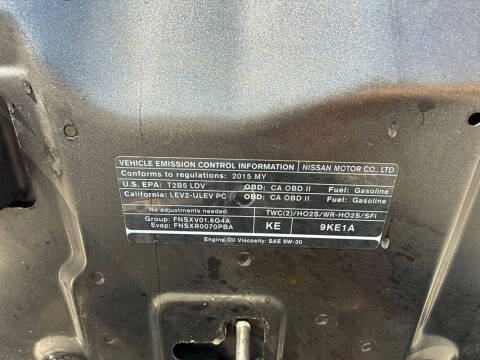 2015 Nissan Versa 1.6 S