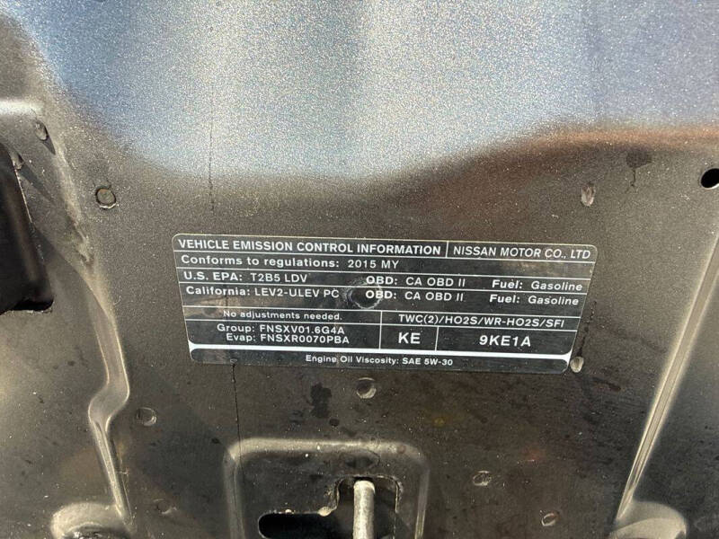 2015 Nissan Versa 1.6 S