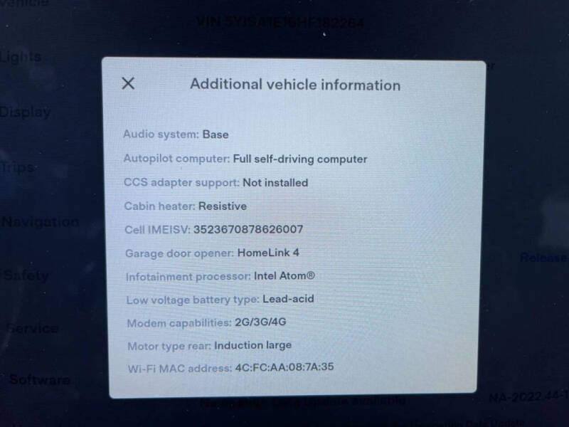 2017 Tesla Model S 75