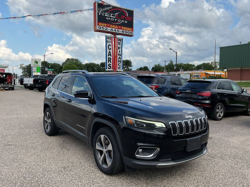 2019 Jeep Cherokee for sale at Shakopee Redline Motors in Shakopee MN