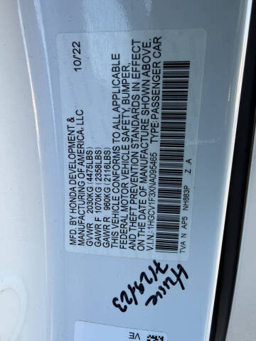 2022 Honda Accord Sport