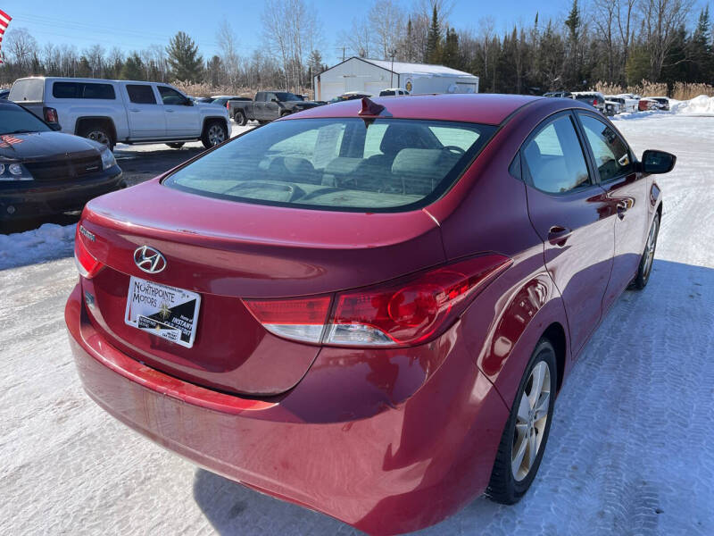 2013 Hyundai Elantra for sale at Northpointe Motors in Kalkaska MI