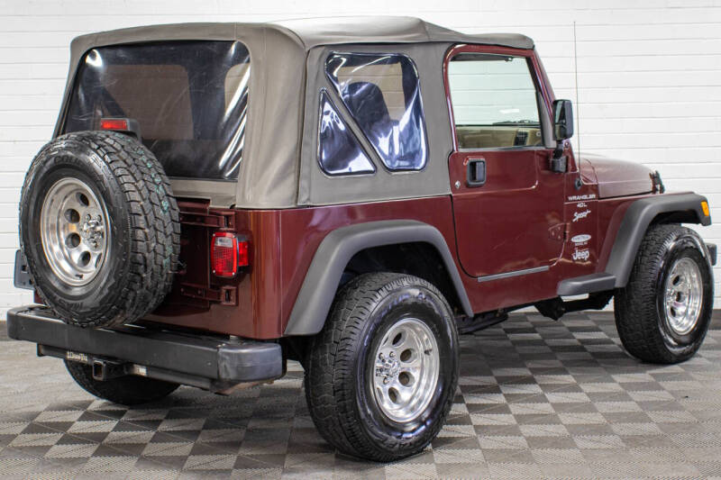 2001 Jeep Wrangler Sport