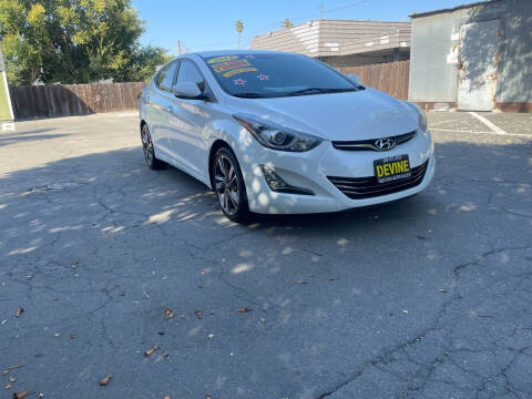 2014 Hyundai Elantra for sale at Devine Auto Sales in Modesto CA